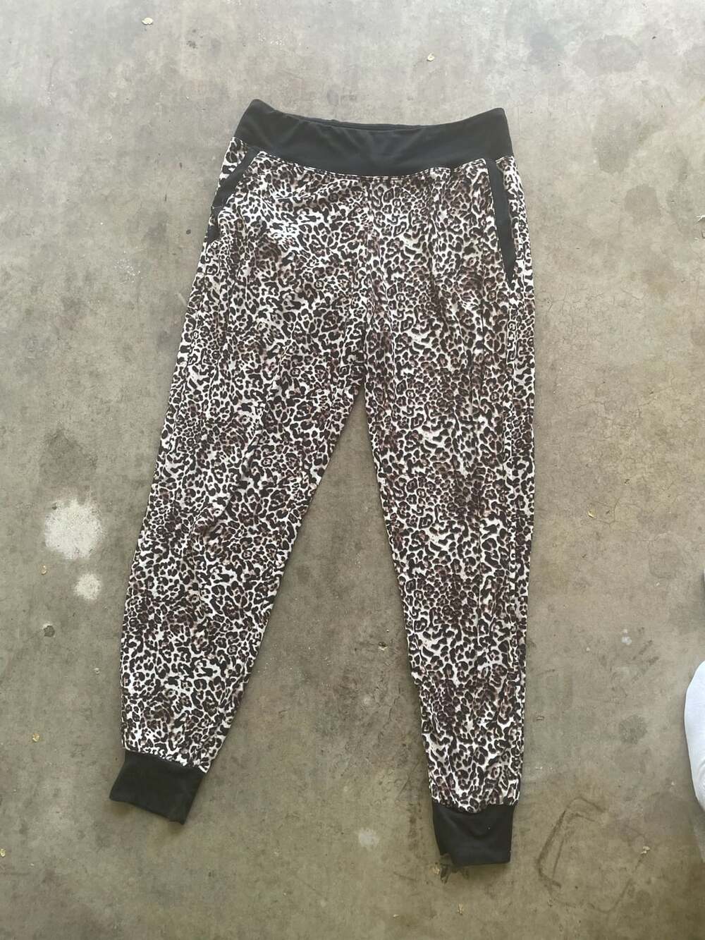 Tart Intimates Leopard Joggers Size S